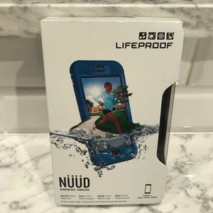 Lifeproof iPhone 7 case, blue